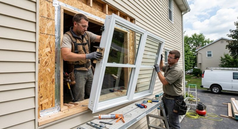 Vinyl Windows Installation in Boston, MA